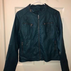 Teal jacket